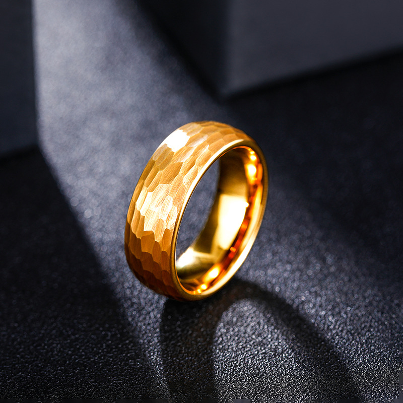 Bagues en titane martelées mul - Initial Ring Custom avis et prix
