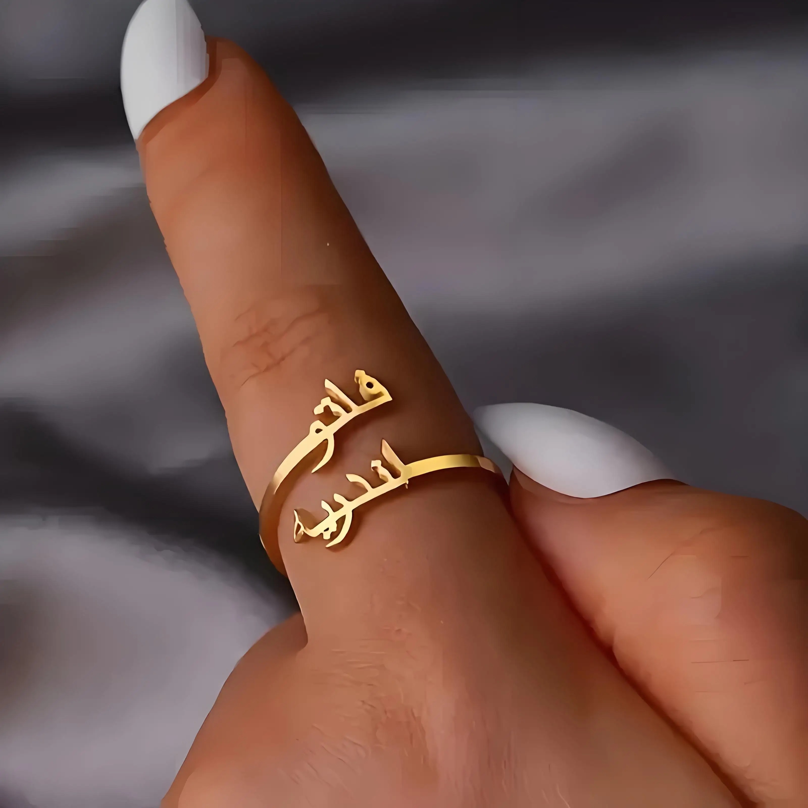 Bagues personnalisées avec let - Initial Ring Custom avis et prix