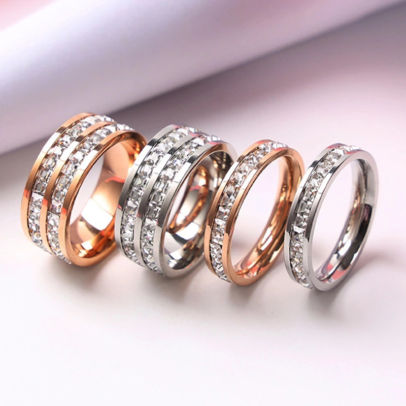 Bague de luxe en acier inoxyda - Initial Ring Custom avis et prix