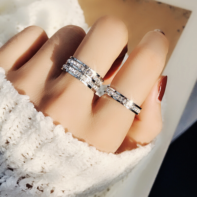 Bague de luxe en acier inoxyda - Initial Ring Custom avis et prix
