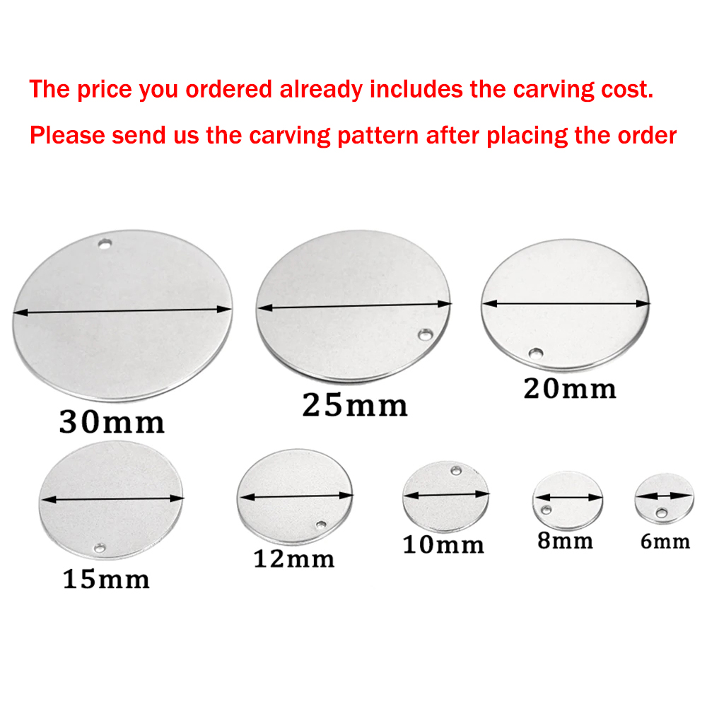 100 pcs/lot personnalisé Laser - Pet Portrait Custom avis et prix