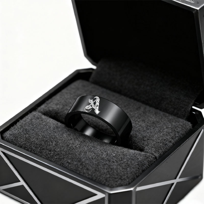 Letdiffery – bagues personnali - Initial Ring Custom avis et prix